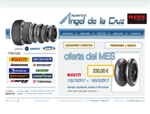 Tablet Screenshot of angeldelacruz.com